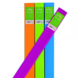 PAPEL CREPE 0,50X2,50M 60% GRIS ACERO CANSON C200001428