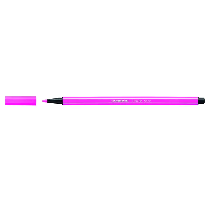 ROTULADOR STABILO ACUARELABLE PEN 68/056 ROSA NEON 121101