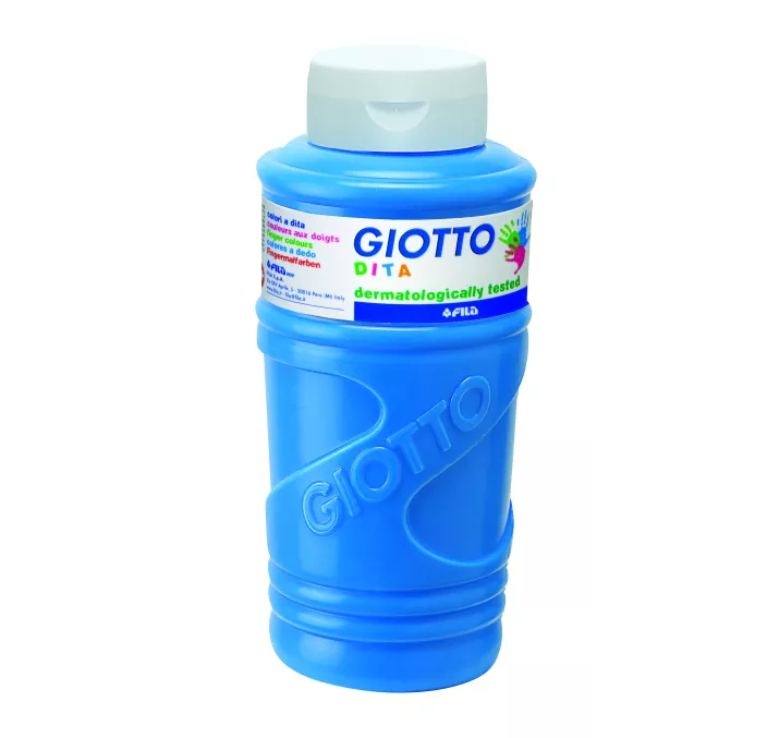 PINTURA DE DEDOS 750 ML AZUL CYAN FILA 536015