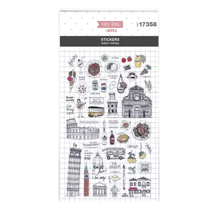 ETIQUETA ITALIA APLI 17358