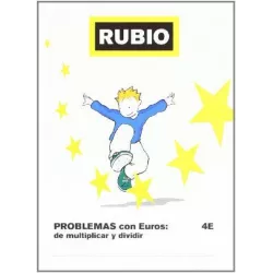CUADERNO ESCOLAR PROBLEMAS EUROS 4E RUBIO 10979