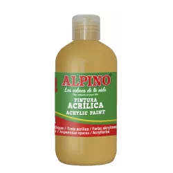 PINTURA ACRILICA BOTELLA 250 ML OCRE ALPINO DV000026