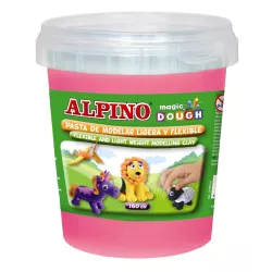 PASTA MODELAR BOTE 160GR ROSA MAGIC DOUGH ALPINO DP000172