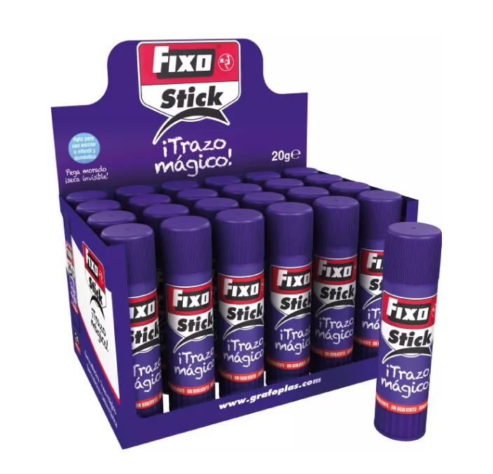 PEGAMENTO BARRA TRAZO MAGICO MORADO 40GR FIXO GRAFOPLAS 00020635