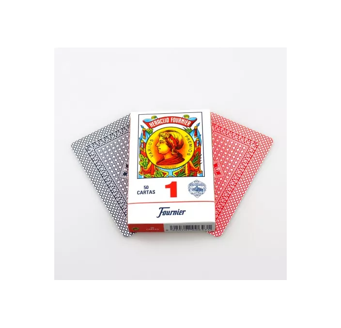 BARAJA ESPAÑOLA Nº1 ESTUCHE 50 CARTAS FOURNIER F20991 10023361