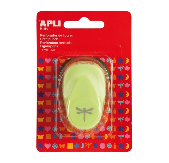 TALADRO FORMAS LIBELULA VERDE APLI 13630