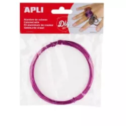 ALAMBRE ROSA 1,5MMX5MTS APLI 14099