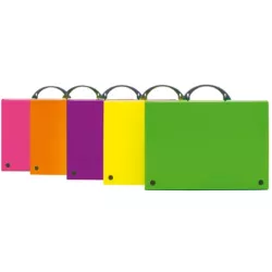 MALETIN ASA PP BROCHE VERDE FLUOR GRAFOPLAS 36100525