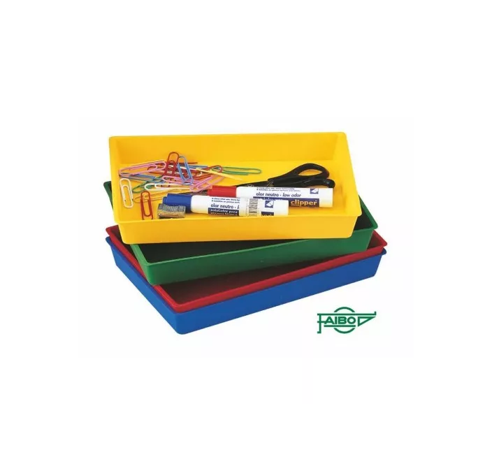 CUBETA PEQUEÑA SIN TAPA 400X310X73 AMARILLO FAIBO 887-05