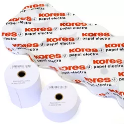 PAPEL ELECTRA ROLLO 57MMX65MTS 10 UNIDADES KORES GRAFOPLAS 66606500
