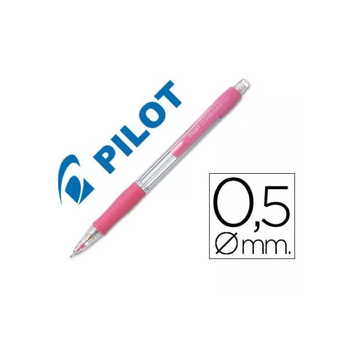 PORTAMINAS 05 ROSA SUPER GRIP PILOT H-185-SL 154331