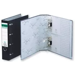 ARCHIVADOR PALANCA DOBLE A4 GRIS ELBA 10409