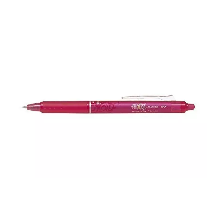 ROLLER 07 ROSA RETRACTIL FRIXION BORRABLE CLICKER PILOT 21358