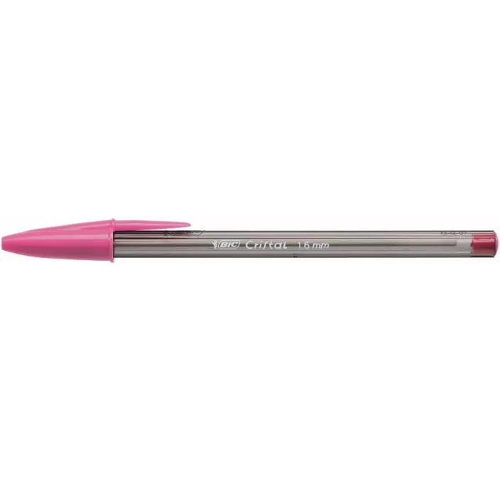 BOLIGRAFO 1.6MM ROSA CRISTAL FUN BIC 929056