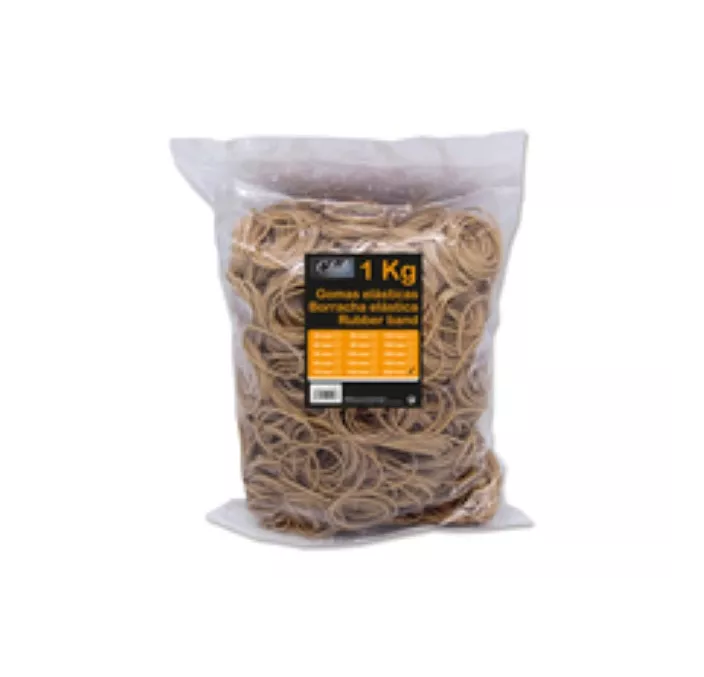 GOMA ELASTICA 180MM 1KG BOLSA CLUB POESSA 320517