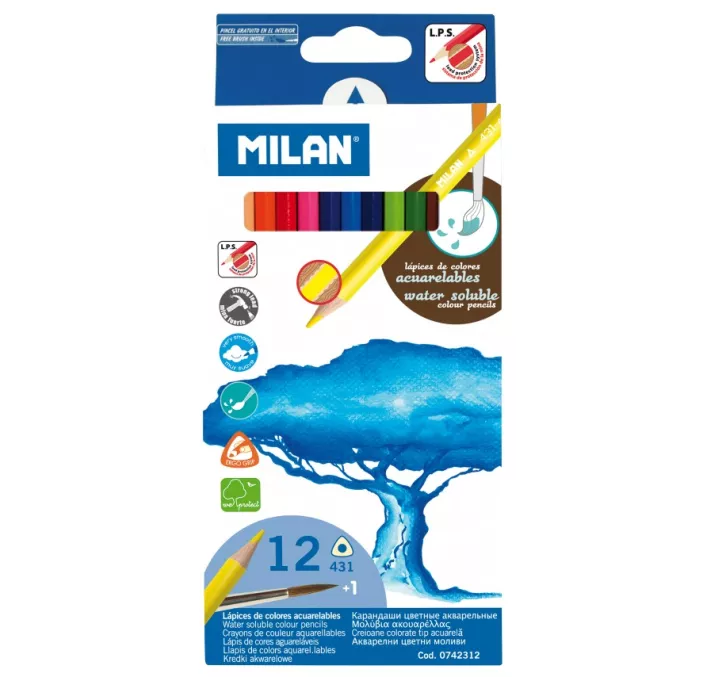 PINTURA MADERA ACUARELABLES C.12 431 MILAN 0742312