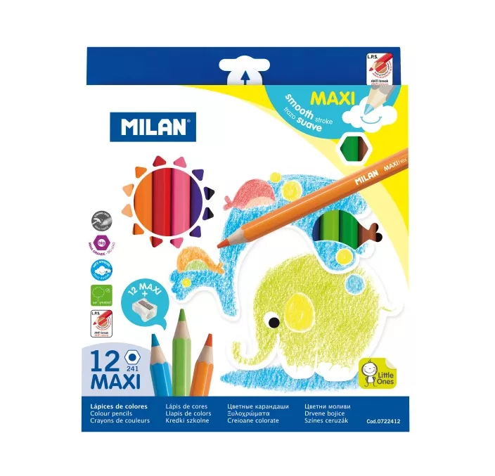 PINTURA MADERA HEXAGONAL MAXI 12U. 241 MILAN 0722412