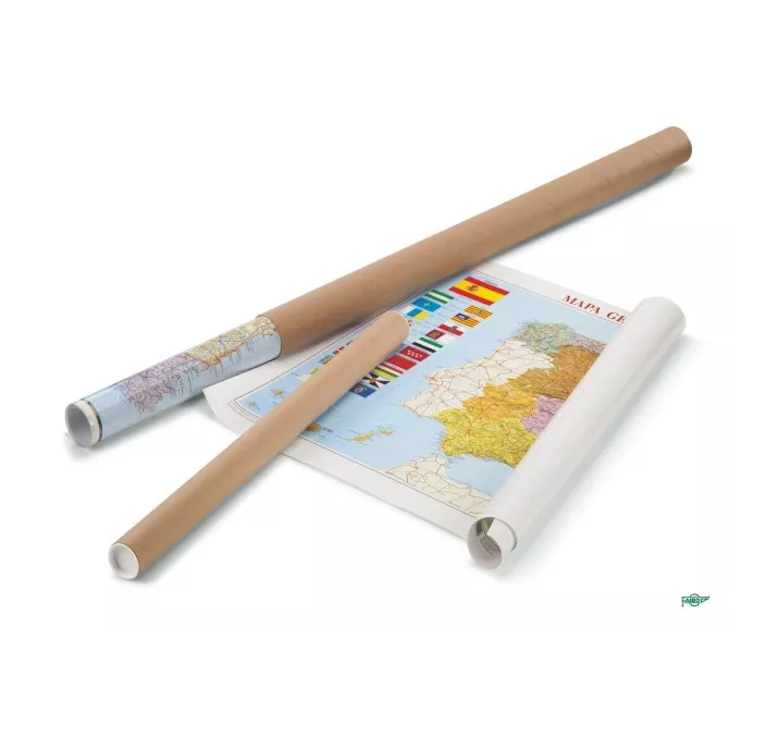 MAPA ESPAÑA AUTONÓMICO 72X93CM FAIBO 143G