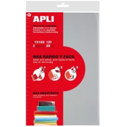 FORRO LIBRO AJUSTABLE 3U 29CMS APLI 13182