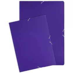 CARPETA GOMA SOLAPA 4º CARTON AZUL GRAFOPLAS 04913130