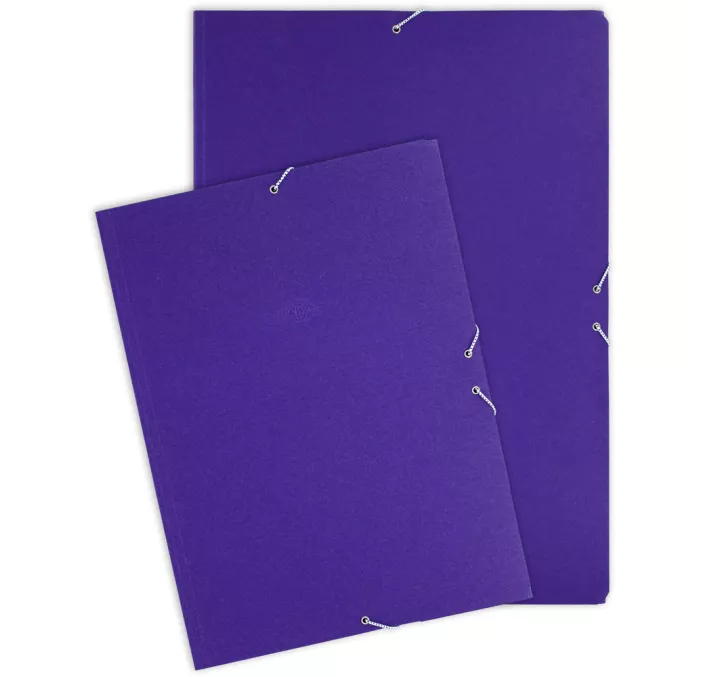 CARPETA GOMA SOLAPA 4º CARTON AZUL GRAFOPLAS 04913130