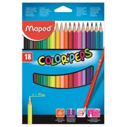 PINTURA MADERA 18 COLORES MAPED 183218