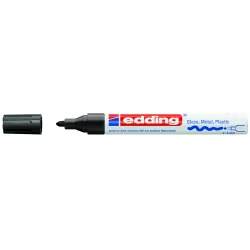 ROTULADOR PERMANENTE 2-4MM NEGRO 750 EDDING 750-01