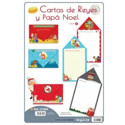 CARTAS DE REYES MAGOS ORO SURTIDAS ARGUVAL 37969
