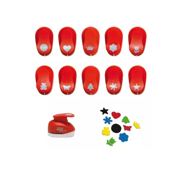 TALADRO FORMAS GOMA EVA 3,8CM OSO FIXO KIDS 00064851