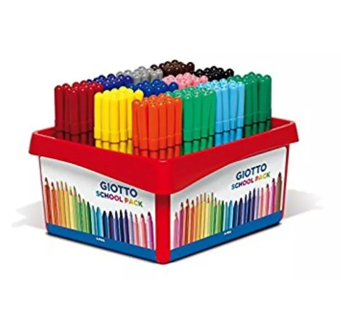 ROTULADOR ESCOLAR TURBO COLOR PACK 144U GIOTTO-FILA 523800