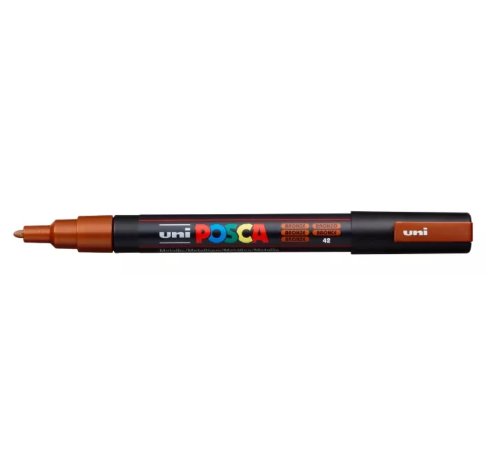 ROTULADOR PERMANENTE 1,5MM BRONCE "42" PC-3M POSCA UNI 12371