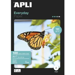 PAPEL A4 180G 20H FOTOGRAFICO EVERYDAY APLI 12080