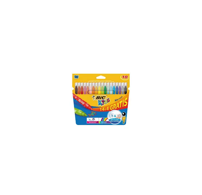 ROTULADOR ESCOLAR 18U KIDS BIC 937510 103233