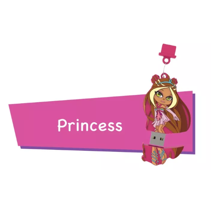 MEMORIA USB 16GB PRINCESS CARTOON PRYSE 90052
