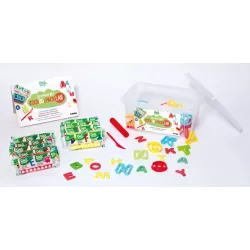 JUEGO PLASTILINA Y MOLDES DE LETRAS DAS JUNIOR 349000