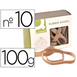 GOMA ELASTICA ANCHA 100MM 100GR (9,0X100MM) Q-CONNECT KF10594