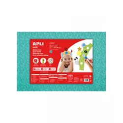 GOMA EVA IMPRESA FLORES 40X60CM APLI 13411