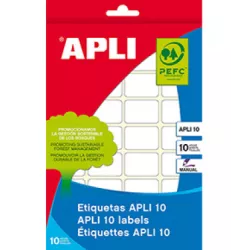 ETIQUETA OFICINA APLI10 16MM 10H 540U APLI 01627