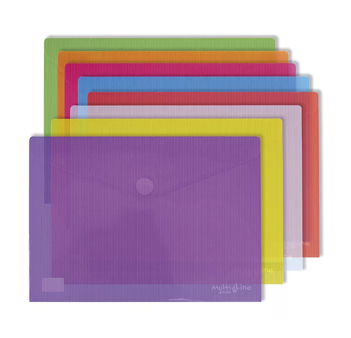 SOBRE PP A3 VELCRO TRANSLUCIDO AMARILLO GRAFOPLAS 04872460