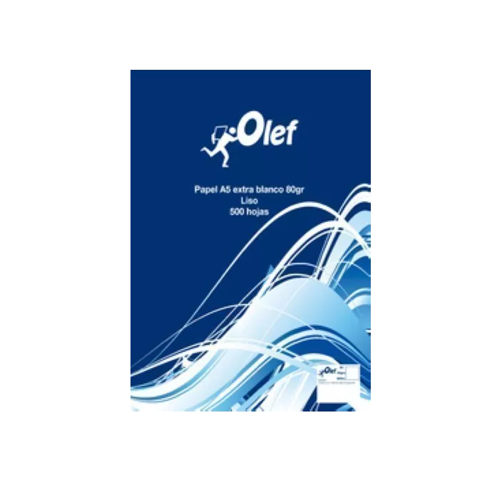 PAPEL A5 500H 80GRS BLANCO OLEF 12702001