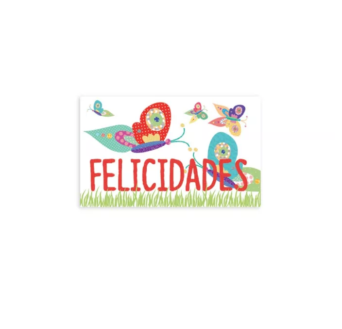 ETIQUETA ROLLO FELICIDADES 250U. ARGUVAL 88 38912