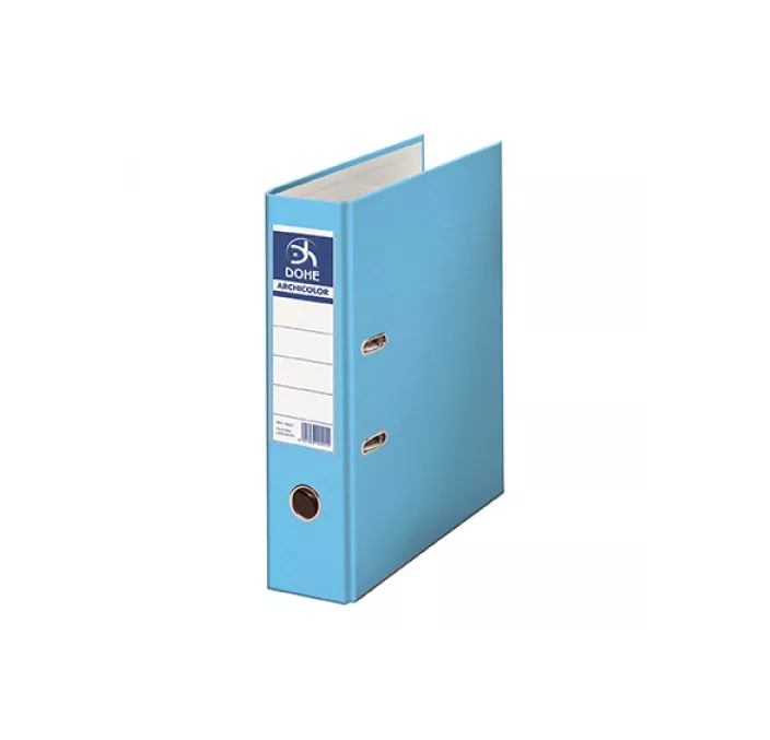 ARCHIVADOR PALANCA Fº 70MM AZUL CLARO ARCHICOLOR DOHE 90210