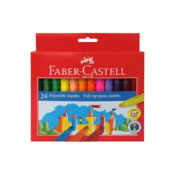 ROTULADOR ESCOLAR PENS JUMBO 24U FABER 554324 000703