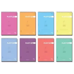 BLOC ESPIRAL Fº 4X4 80H PP MARGEN " especial zurdos " PACSA 16561