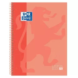 CUADERNO ESPIRAL A4 5X5 80H 90GRS T/E/D MELOCOTON OXFORD 400119096
