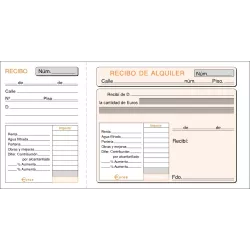 TALONARIO INQUILINATO 1/3 100H ORIGINAL SIN COPIA LOAN T-40