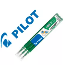 RECAMBIO FRIXION BORRABLE VERDE 3U. PILOT BLS-FR7-G