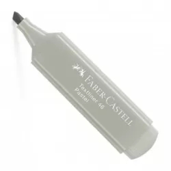 MARCADOR FLUORESCENTE PASTEL GRIS SEDA TEXTLINER FABER CASTEL 154634 546344