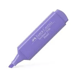 MARCADOR FLUORESCENTE PASTEL LILA TEXTLINER FABER CASTEL 154656 546566