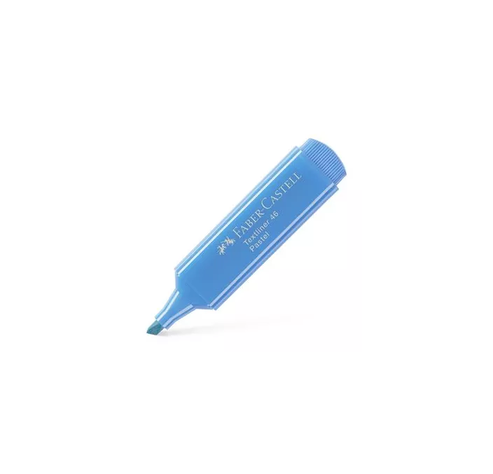 MARCADOR FLUORESCENTE PASTEL AZUL ULTRA TEXTLINER FABER CASTE 154668 546689